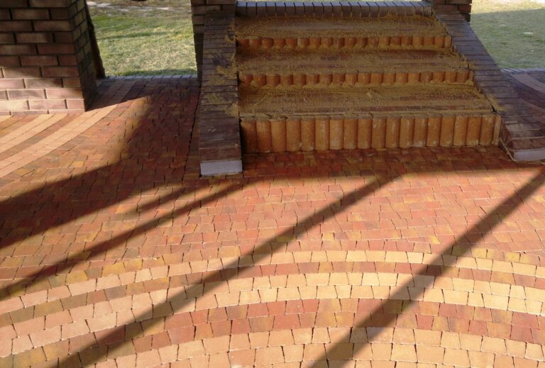 schody z kostki brukowej