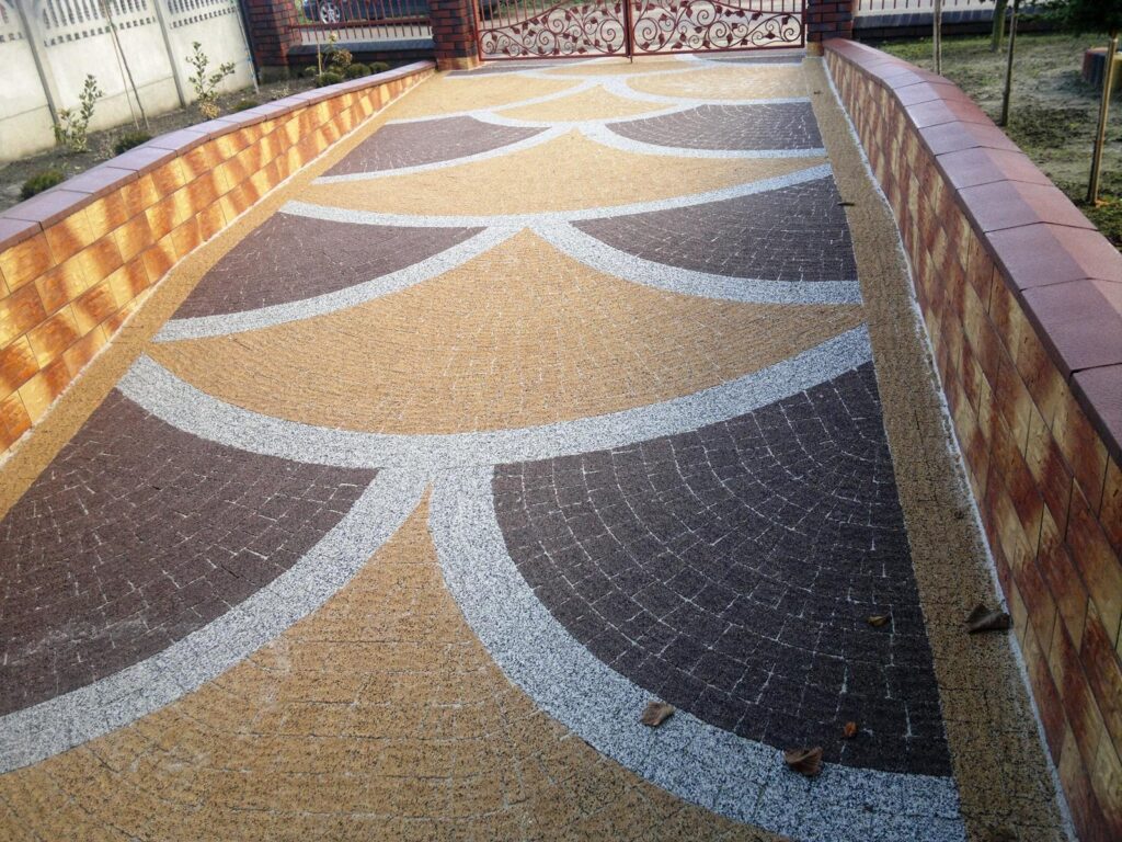 kostka brukowa wjazd do garażu