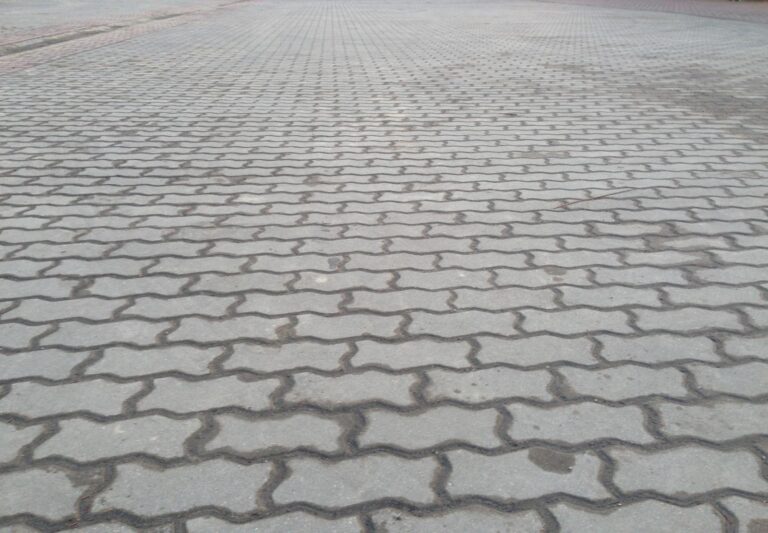 droga z kostki brukowej