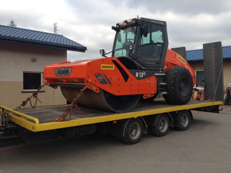 Realizacja Transport, wynajem maszyn