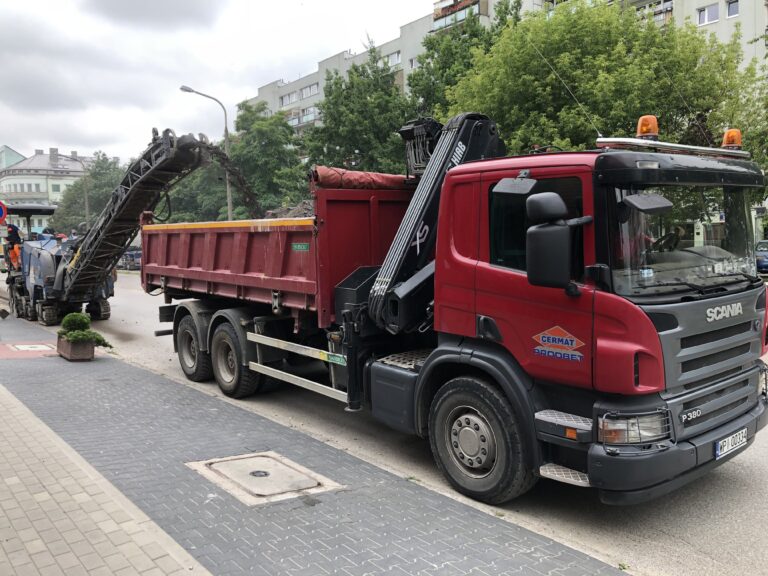 Realizacja Transport, wynajem maszyn